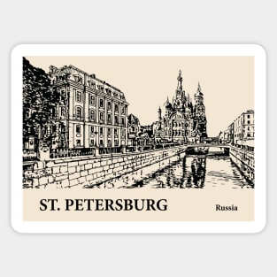 Saint Petersburg - Russia Sticker